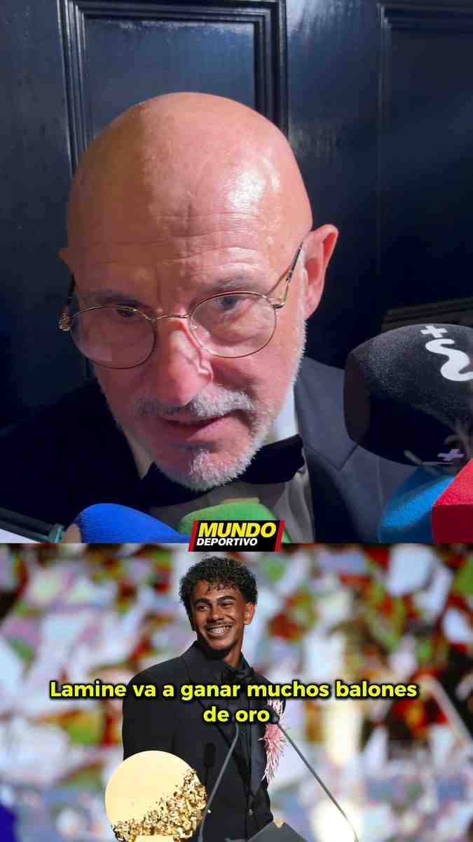 德拉富恩特：亚马尔会赢得很多金球奖，我们知道他有多出色